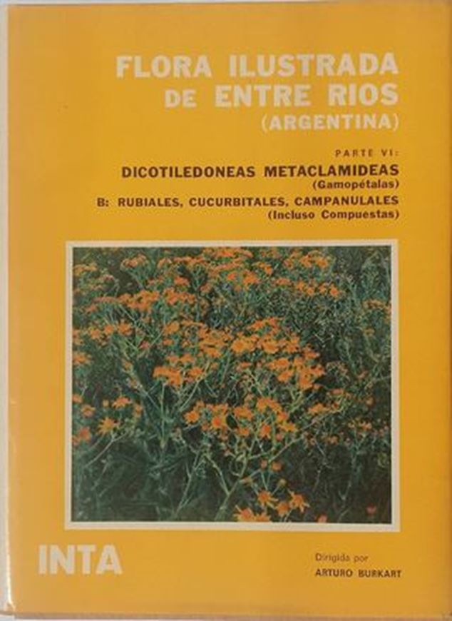 Volume 06: Dicotiledoneas, Metaclamideas (Gamopetalas), B: Rubiales, Cucurbitales, Campanulales (incluso Compuestas). 1974. 324 figs. 2 end-paper maps. IX, 554 p. 4to. Cloth.