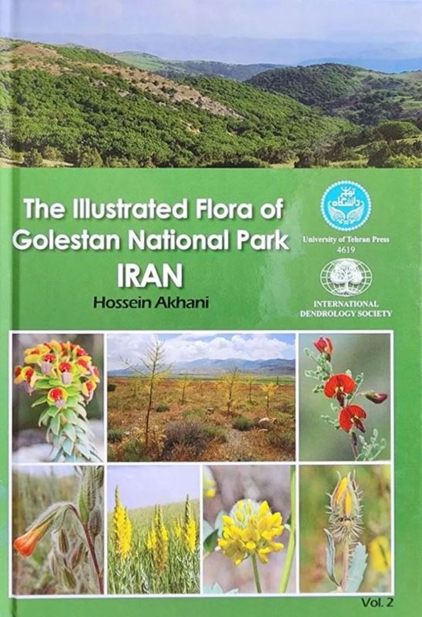 The Illustrated Flora of Golestan National Park (Iran). Volume 2. 2023. 1375 col. photogr. 780 distrib. maps. 712 p. -