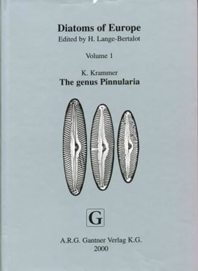 Diatoms of the European Inland Waters and Comparable Habitats. Edited by Horst Lange-Bertalot. Volume 1: Krammer, Kurt: The genus PINNULARIA. 2000. 217 plates of micrographs. 703 p. gr8vo. Hardcover. (ISBN 978-3-904144-24-7)