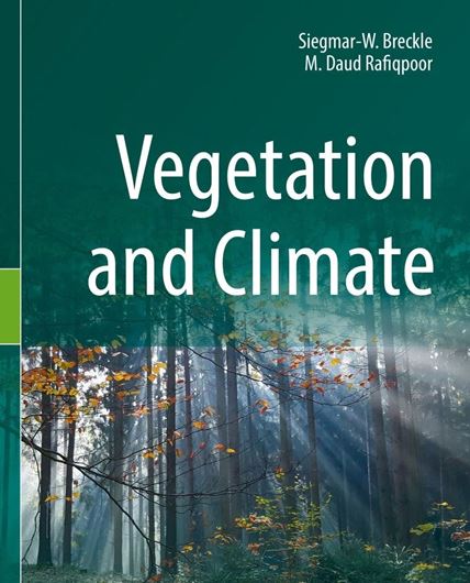 Vegetation and Climate. 2023. illus. XXIV, 557 p. gr8vo. Hardcover.
