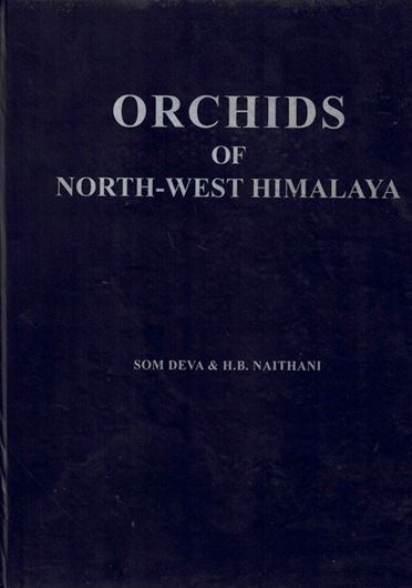The Orchid Flora of North West Himalaya. 1986. 258 plates (line-drawings). 459 p. 4to. Cloth.