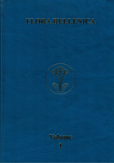 Volume 01: Arne Strid and Kit Tan (eds.): Gymnospermae to Caryophyllaceae. 1997. 722 distrib. maps. 1 col. frontispiece. XXXVI, 547 p. 4to. Hardcover.