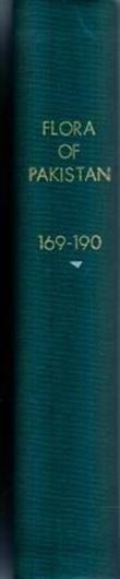 (formerly Flora of West Pakistan). Edited by E.Nasir and S.I. Ali. Nos.1-193. 1970 - 1991. illus. gr8vo. Cloth.