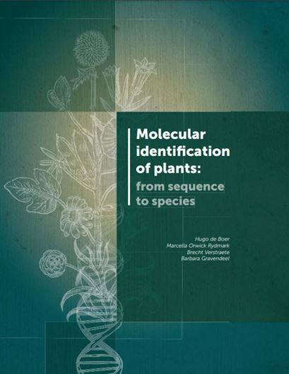 Molecular identification of plants: from sequences to species. 2023. 396 p. 4to.Paper bd.