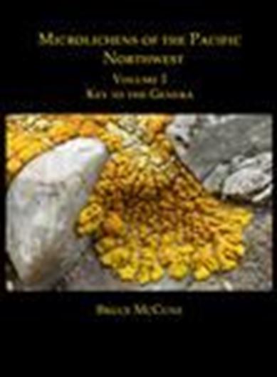  Microlichens of the Pacific Northwest. 2 volumes. 2017. Many illus. 970 p. gr8vo.