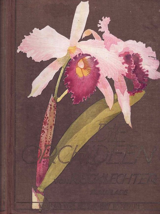 Die Orchideen, ihre Beschreibung, Kultur und Züchtung. Handbuch für Orchideenliebhaber, Züchter und Botaniker. 2te rev. Aufl. 1927. (Pareys Handbücher der gärtnerischen Kultupflanzen, Band 1). illus. XII, 959 S. gr8vo. Leinen.