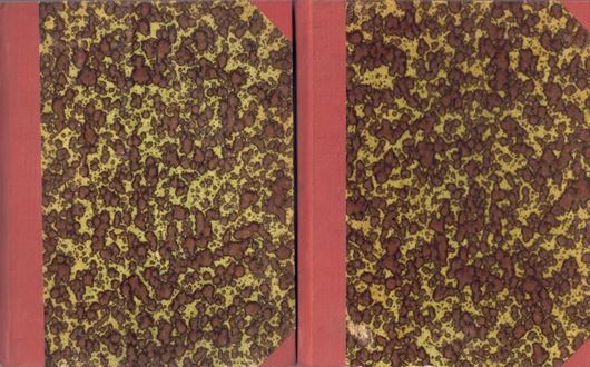 Flore de l'Afrique du Nord (Maroc, Algérie, Tuniie, Tripolitaine, Cyrénaique et Sahara). Volumes 1 - 3. 1952 - 1955. 1139 p. Hardcover.