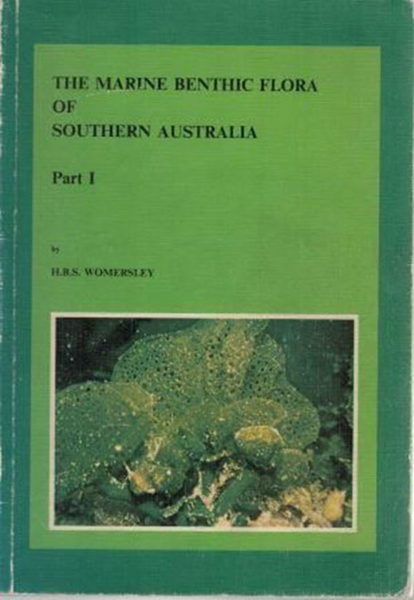 The marine benthic flora of southern Australia. Volumes 1, 2, 3A - 3D. 1984 - 2003. 2781 p. Paper bd.