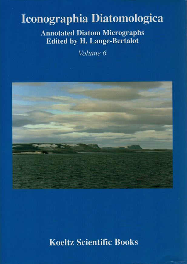 Annotated Diatom Micrographs. Ed. by Horst Lange - Bertalot.Volume 06: Phytogeography - Diversity - Taxonomy. Lange - Bertalot, Horst and S. I. Genkal: Diatomeen aus Sibirien, I: Inseln im Arktischen Ozean (Yugorsky - Shar Strait) / Diatoms from Siberia, I: Islands in the Arctic Ocean (Yugorsky - Shar Strait). 2nd corrected printing.1999. Approx. 1000 micrographs on 77 plates. 304 p. gr8vo. Hardco