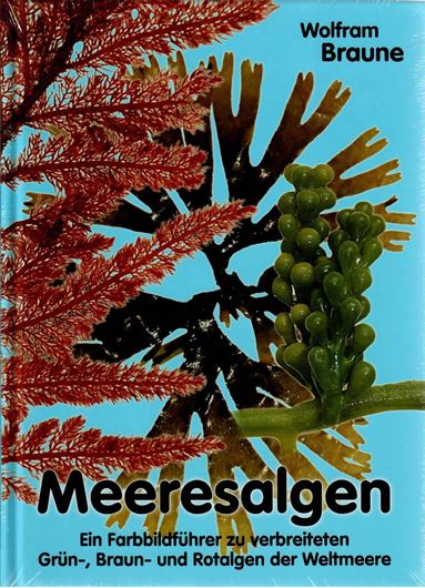 Meeresalgen. Ein Farbbildführer zu verbreiteten benthischen Grün-, Braun- und Rotalgen der Weltmeere. 2008. 1010 Fig. auf 266 Farbtafeln. 596 S. gr8vo. Hardcover. (ISBN 978-3-906166-69-8)