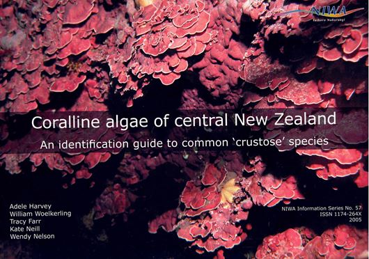 Corraline algae of central New Zealand: an identification guide to common 'crustose' species. 2005. (NIWA Information Series, 57). illus. 145 p. 4to. Spiral bound.