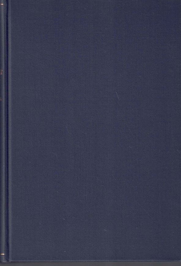 The Potatoes of Argentina, Brazil, Paraguay, and Uruguay. A Biosystematic Study. 1969. 150 plates (b/w). XXIV, 525 p. gr8vo. Cloth.