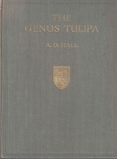 The Genus Tulipa. With forty illustrations in colour by H. C. Osterstock. 1940. VIII, 171 p. plus 40 col. plates. gr8vo. Cloth.