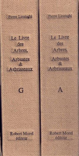 Le Livre des Arbres, Arbustes & Arbrisseaux. 2 volumes. 1969. 1381 p. Cloth. - In box.