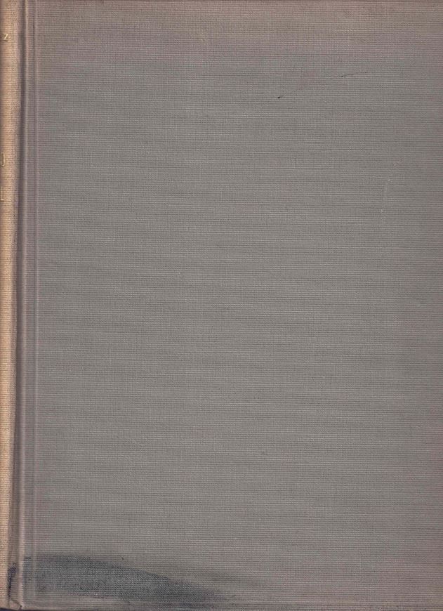 Ensayo Geobotanico de la Guinea Continental Espanola. 1946. illus.(line drawgs., photographs, water colours,,col. dot maps.). 388 p. 4to. Cloth.