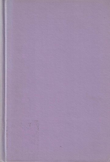 Genetics of Flowering Plants. 1975. 57 figures. 44 tabs. XIV, 514 p. gr8vo. Cloth.