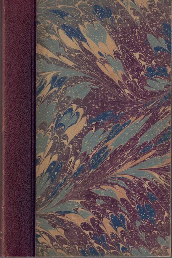 Plantae Hochreutineraneae. Edtude systématique et biologique des collections faites par l'auteur au cours de son voyage aux Indes Nérlandaises et autour du monde pendant les années 1903 à 1905. Fascicule 1 par Candolle (Augustine de), Candolle (Casimir de), Cardot (j.), Christ (Hermann), Heter (W.), Hieronymus (G.), Stephani. 1912. 103 p. gr8vo. Halfleather.