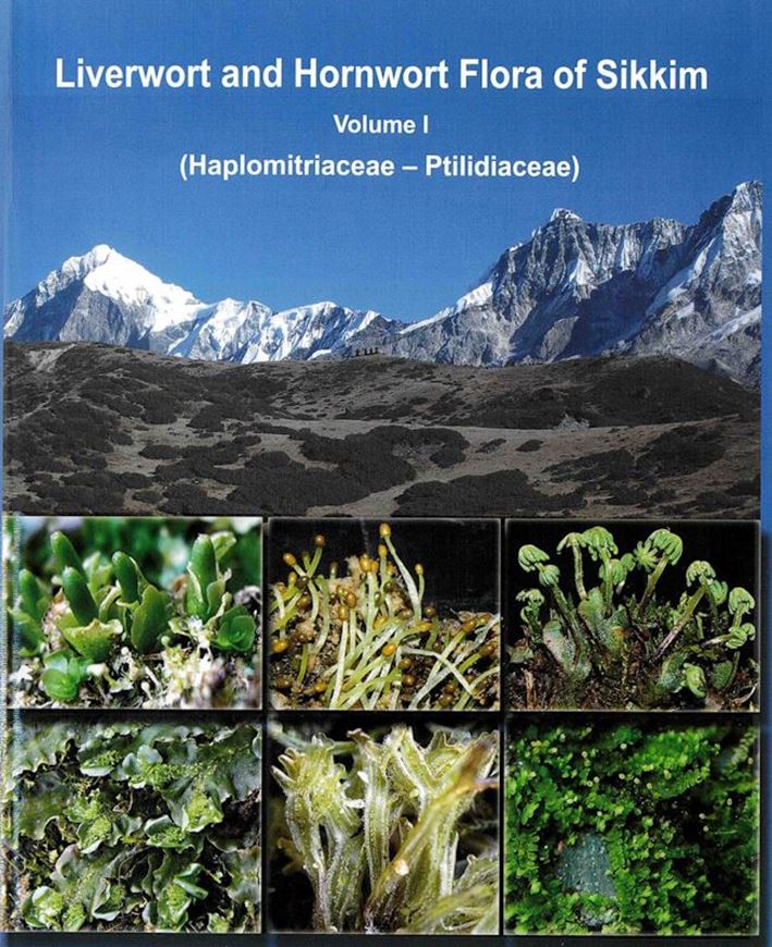 Liverwort and Hornwort Flora of Sikkim. 2 volumes. 2023. illus. XVIII, 1222 p. gr8vo. Hardcover.