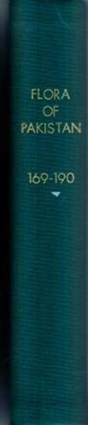 (formerly Flora of West Pakistan). Edited by E.Nasir and S.I. Ali. Nos.1-193. 1970 - 1991. illus. gr8vo. Cloth.