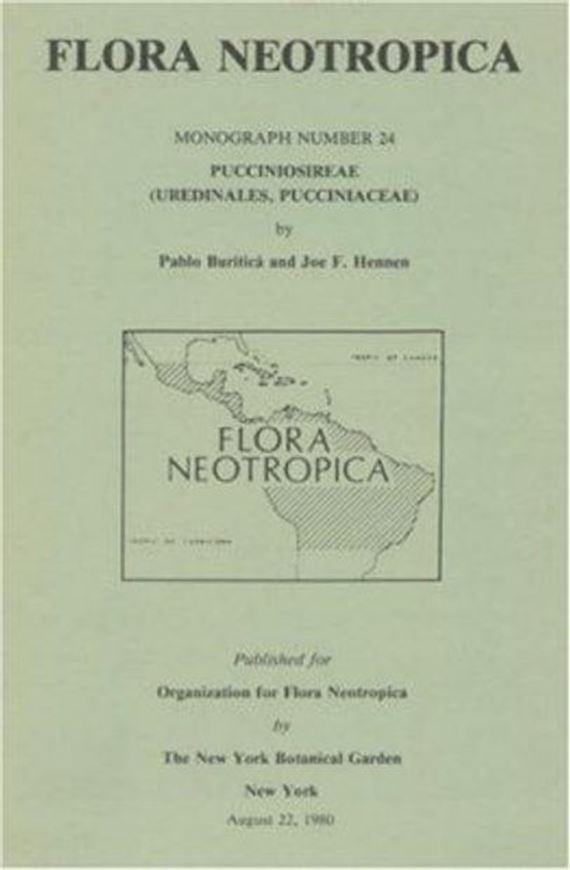 Vol. 024: Buritica, Pablo and Joe F. Hennen: Pucciniosireae (Uredinales, Pucciniaceae). 1980. 41 figs. 50 p. gr8vo. Paper bd.