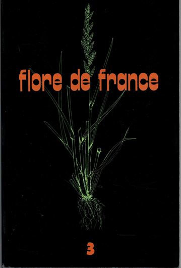 Flore de France. Tome 003. 1978. 65 pls. 380 p.