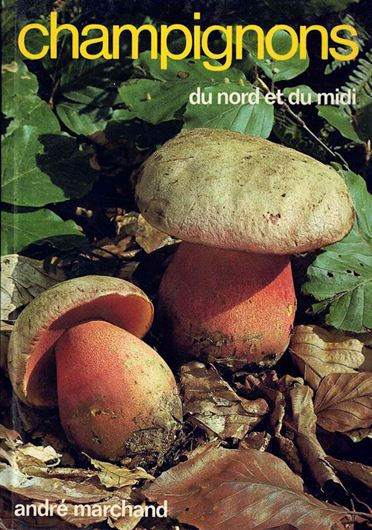 Champignons du nord et du midi.Tome 03: Boletales et Aphyllophorales(Bolets, Bomphides, Paxilles "Polypores"). 1975. 100 col. pls. 100 figs. 276 p. 8vo.