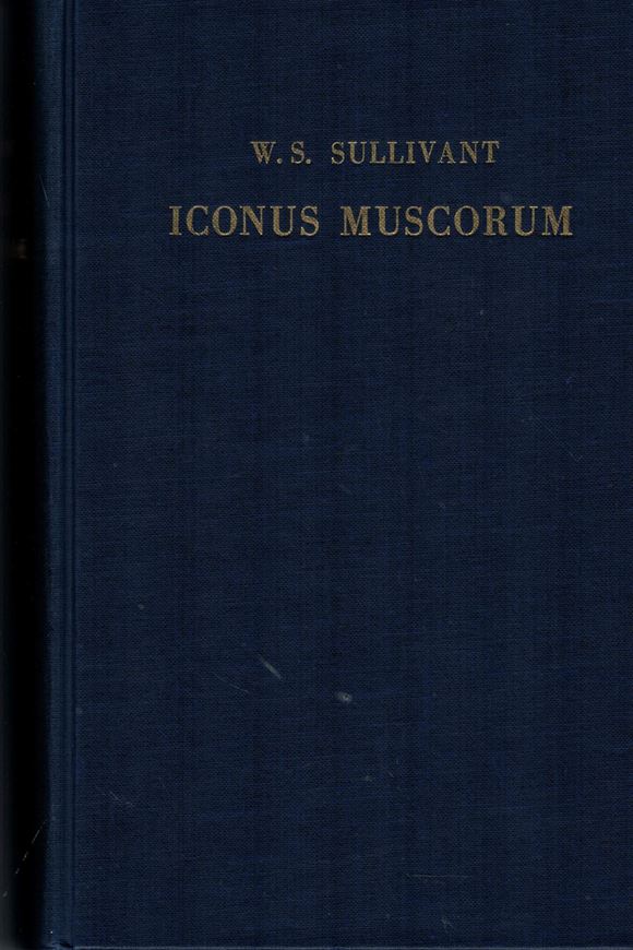 Icones Muscorum or figures and descriptions of most of those mosses peculiar to Eastern North America,which have not been heretofore figured. 1874. 129 plates. 216 p. -With supplement. 1874. 81 plates.109 p. Reprint. Bound in 2 volumes. Cloth.