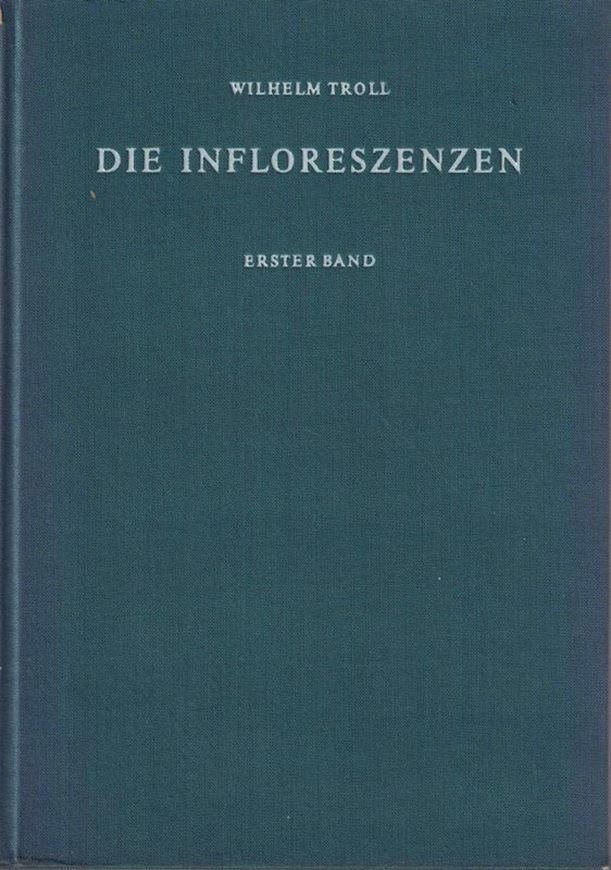 Die Infloreszenzen. Typologie und Stellung im Aufbau des Vegetationskörpers.Band 1: Deskriptive Morphologie der Infloreszenzen. Typologie der Infloreszenzen. Jena 1964. 553 Fig. 615 S. Leinen.