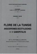 Flore de la Tunisie. Angiospermes- Dicotyledones: Apetales-Dialypetales-Gamopetales. 1979-1981. (Programme Flore et Vegetation Tunisienne, Partie Premier, vols. 1-2). Environ de 400 figures dans le texte. XXXIII,1190 p. gr8vo. Cartonné.