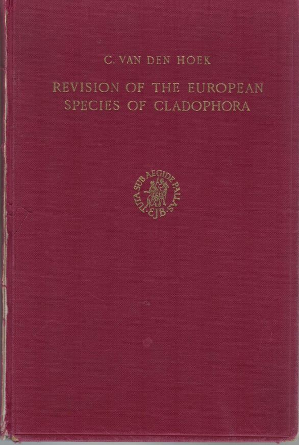 Revision of the European Species of Cladophora. (Diss.). Leiden 1963. 727 figs. on 55 plates. 18 dot maps. 39 tabs. VII, 248 p. gr8vo. Hardcover.