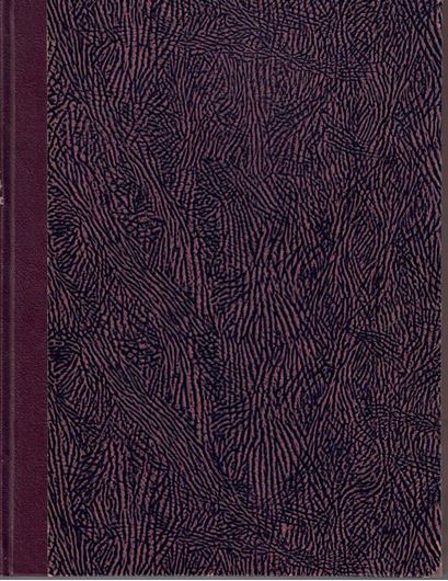 Die Bildung von Hypokotyl- und Wurzelsprossen und ihre Bedeutung für die Wuchsformen der Pflanzen. 1937. (Nova Acta Leopoldina, N.F., Vol.4/24). 86 Abb. 161 S. gr8vo. Kartoniert.