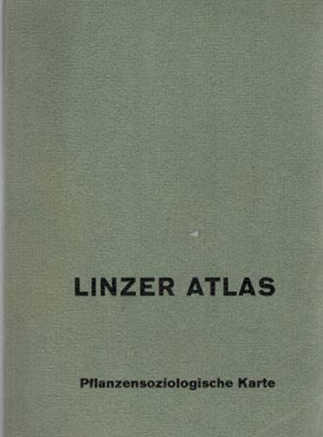 Die Pflanzensoziologische Kartierung des Gemeindegebietes Linz/Donau. 1964. (Linzer Atlas, Heft 4). 1 Farbkarte. 2 detaillierte Legenden. 1 Falttabelle. 151 S. 8vo. Broschiert.