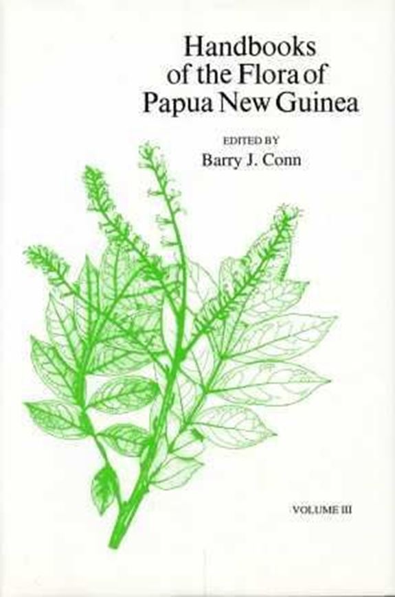  Volume 003: Conn, Barry J. (ed.): Araliaceae, Droseraceae, Erythroxylaceae, Guttiferae, Buddleja- ceae, Loganiaceae, Nelumbonaceae, Nymphaeaceae, Onagraceae, Portulacca- ceae, Proteaceae. 1995. illustr. XI,292 p. gr8vo. Cloth.