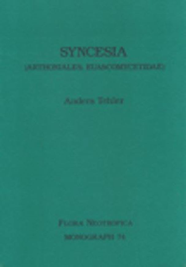 Vol. 074: Tehler, A.: Syncesia (Arthoniales, Euasco- mycetidae. 1997. 50 p. Paper bd.