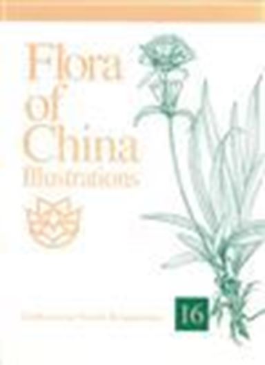 Volume 16: Gentianaceae through Boragina- ceae. 1999. 361 plates (line-drawgs.) 383 p. (including plates). 4to. Hardcover.