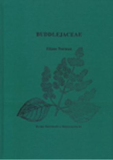 Vol. 081: Norman, Eliane: Buddlejaceae. With Chemistry by S. R. Jensen. 2000. 92 figs. 225 p. gr8vo. Cloth.