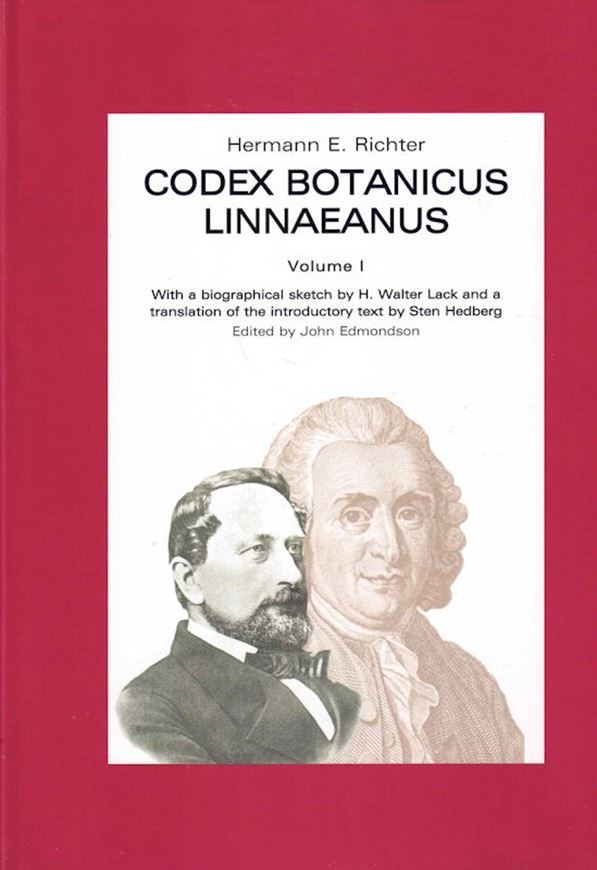 Codex Botanicus Linnaeanus. Caroli Linnaei Systema, Genera, Species Plantarum Uno Volumine. Editio Critica, Adstricta, Conferta sive Codex Botanicus Linnaeanus Textum Linnaeanum Integrum ex Omnibus Systematis, Generum, Specierum Plantarum Editionibus, Mantissis, Additamentis Selectumque ex Ceteris Ejus Botanicis Libris Digestum, Collatum, Contractum cum Plena Editionum Discrepantia Exhibens. In Us