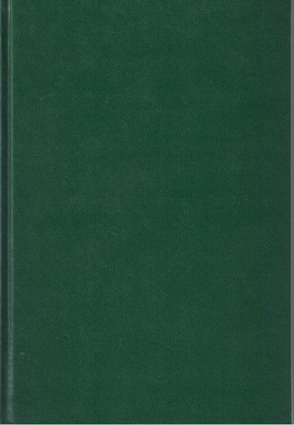 Die Kieselalgen Deutschlands, Österreichs und der Schweiz unter Berücksichtigung der übrigen Länder Europas sowie der angrenzenden Meeresgebiete. Band 1.1930. (Nachdruck 1962, Rabenhorst's Kryptogamenflora..., Band VII:1). illus. 920 S. gr8vo. Hardcover.