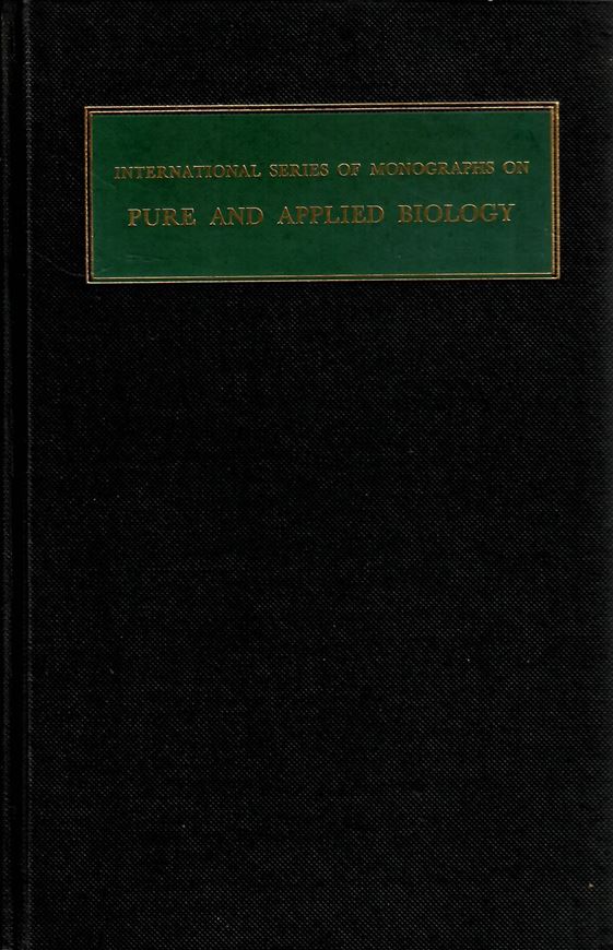 Plankton and Productivity in the Oceans. 1963. (International Series of Monographs on Pure and Applied Biology, Divison: Zoology, Volume 18). illustr. VIII, 660 p. gr8vo. Hardcover.