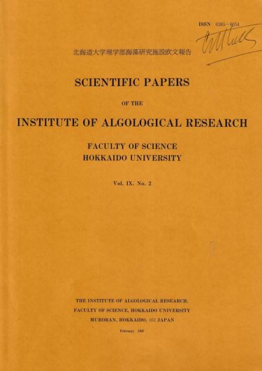 Vols. IV:1; VI:2; VII - IX. 1954 - 1987. gr8vo. Paper bd. - In English.