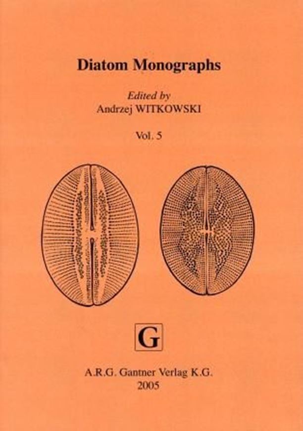 Edited by Andrzej Witkowski. Volume 05: Ussing, A.P., R. Gordon, L. Ector, K. Buczko, A. G. Desnitskiy, S. L. Vanlandingham: The Colonial Diatom "Bacillaria paradoxa": Chaotic Gliding Motility, Lindenmeyer Model of Colonial Morphogenesis, and Bibliography, with Translation of O. F. Müller (1783)."About a peculiar being in the beach water'. 2005. 1 tab. 8 figs. 139 p. gr8vo. Hardcover.