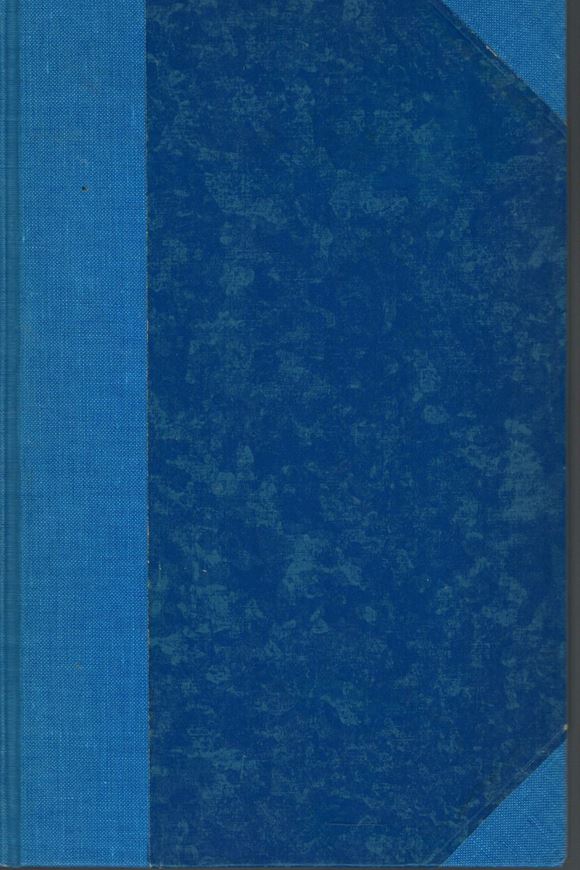 Collection of 6 contributions to the Swedish moss flora. 1935 - 1943. Bound in 1 volume. Halfcloth.