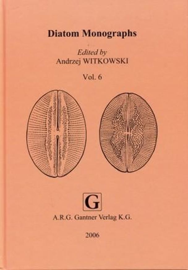 Edited by Andrzej Witkowski. Volume 06: Williams, David M. and Geraldine Reid: Amphorotia nov. gen., a new genus in the family Eunotiaceae (Bacillariophyceae), based on Eunotia clevei Grunow in Cleve and Grunow 1880. 2006. 21 photogr. pls. (SEM & LM). 153 p. gr8vo. Hardcover. (ISBN: 978-3-906166-29-2)