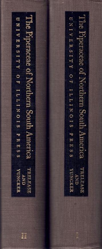 The Piperaceae of Northern South America. 2 vols. 1950. 674 photogr. plates. 838 p. gr8vo. Hardcover.