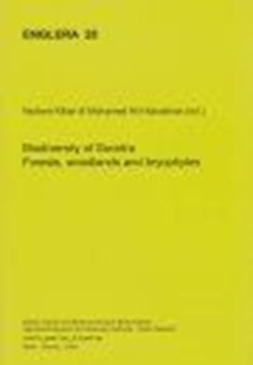 Biodiversity of Socotra. Forests, woodlands and bryophytes. 2006. (Englera, 28). 16 col. plates. 176 p. gr8vo. Paper bd.