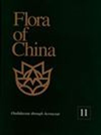 Revised and condensed English language edition of Flora Reipublicae Popularis Sinicae". Volume 011: Oxalidaceae through Aceraceae. 2008. XII, 622 p. 4to. Hardcover.