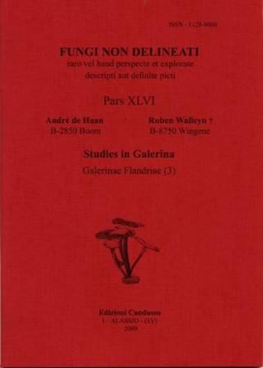 Pars 46: Studies in Galerina / Galerinae Flandriae (3) by André de Haan and Ruben Walleyn. 2009. col. pls. illus. 84 p. gr8vo. Paper bd.