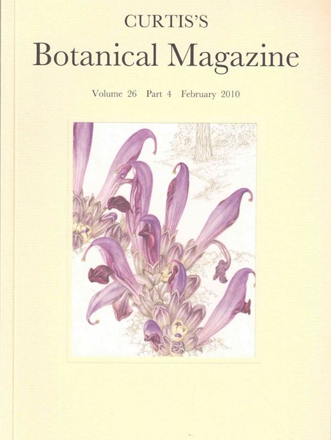 Parasitic Plants. 2010. (Curtis's Botanical Magazine, Volume 26, Part 4). col. illus. gr8vo. Paper bd.