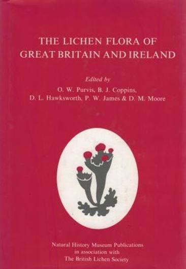 The Lichen Flora of Great Britain and Ireland. 1992. (Reprint 1994). 710 p. gr8vo. Hardcover.