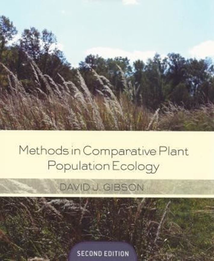  Methods in Comparative Population Ecology. 2nd rev. ed. 2014. illus. XI, 298 p. gr8vo. Paper bd.